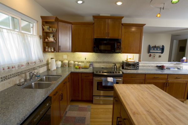 Cherry Cabinet Remodeling in Roseville